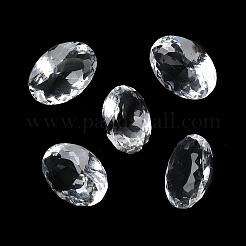 Cabochon di strass di vetro trasparente&nbsp;RGLA-B003-04B-09
