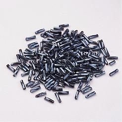 Glasperlen mit gedrehten Trompeten&nbsp;SEED-E002-12mm-829#