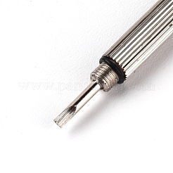 Eisen Mini Schlüsselanhänger Brillenschraubendreher-Set&nbsp;TOOL-WH0130-89