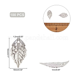 Pendentifs de filigrane en laiton&nbsp;KK-AR0001-45S