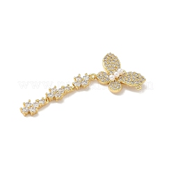 Colgante micropavé cubic zirconia de latón&nbsp;KK-F905-09G