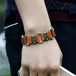 Bracelets industriels en cuir de vachette&nbsp;FS-WGF1BAF-02