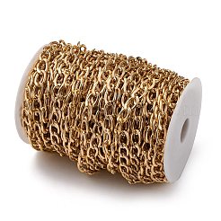 Chaînes à maillons cubains en aluminium d'oxydation&nbsp;CHA-S002-02G