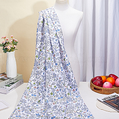 1 m Baumwollstoff mit Blumenmuster&nbsp;AJEW-CY0002-30B