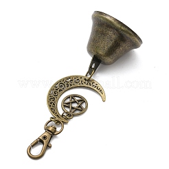 Eisen Glocke Anhänger Dekoration&nbsp;HJEW-JM02451