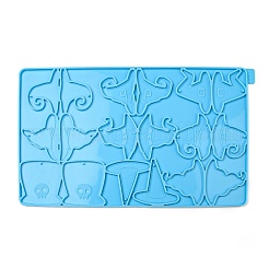 Moules en silicone pour pendentif de chapeau d'halloween&nbsp;DIY-F142-05