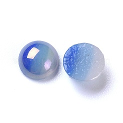 Cabochons en verre opaque&nbsp;GGLA-S038-10E-6mm