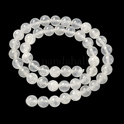Brins de perles de sélénite naturelles&nbsp;G-N328-025B-01
