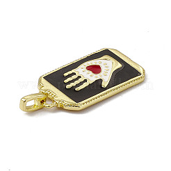 Pendente smaltati in lega&nbsp;ENAM-D042-01E