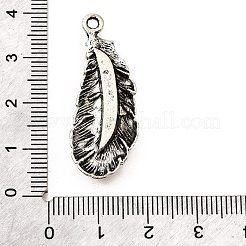 Tibetischer stil Aluminium Anhänger & Charms&nbsp;TIBE-L008-60AS