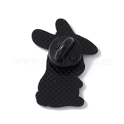 Hasen-Emaille-Pin zum Thema Ostern&nbsp;JEWB-E018-02EB-03