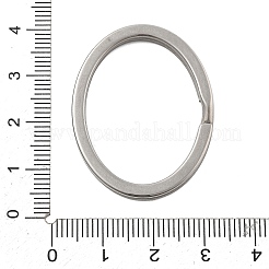 Geteilte Schlüsselringe aus Edelstahl 304&nbsp;STAS-A111-01A-P