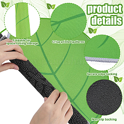 Tapis antidérapant en polyester&nbsp;AJEW-WH0556-34