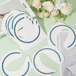 Wasserdichter PVC-Blumenmuster-Klassikgitarren-Schalllochring-Mundradaufkleber&nbsp;DIY-WH20058-13A