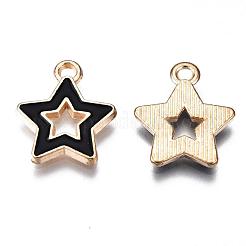 Pendentifs d'émail en alliage&nbsp;X-ENAM-S121-027A