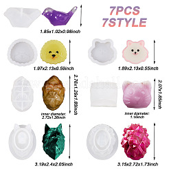 7 pz 7 stampi in silicone stile&nbsp;DIY-BG0001-58