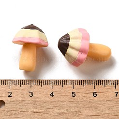 Undurchsichtige 3D-Pilzornamente aus Harz&nbsp;CRES-P033-03