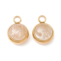 Charms in cristallo di quarzo naturale&nbsp;G-K325-01G-03