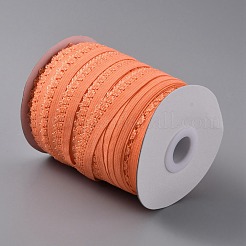 Cordons élastiques en polyester avec bordure à un seul bord&nbsp;EC-WH0020-06E