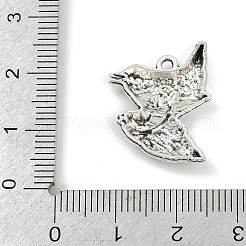 Tibetischer stil Aluminium Anhänger & Charms&nbsp;PALLOY-P310-01D-AS