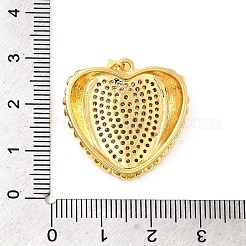 Pendentifs avec zircon cubiques à micro-pavés en laiton&nbsp;KK-A266-03B-G