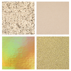 8 pièce de tissu imitation cuir 4 couleurs&nbsp;DIY-CL0001-74A