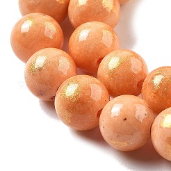 Chapelets de perles en jade Mashan naturel&nbsp;G-A255-A01-01J