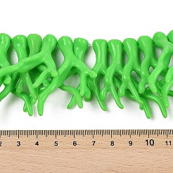 Undurchsichtige Acryl-Perlenstränge aus Korallenimitat&nbsp;SACR-P033-02A-01
