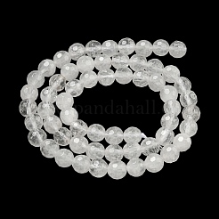 Natürlichem Quarz-Kristall-Perlen Stränge&nbsp;X-G-E571-A11-01