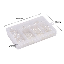 Perle acriliche di perle d'imitazione stile 497pcs 5&nbsp;OACR-YW0001-08