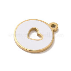304 Edelstahl-Emaille-Anhänger&nbsp;STAS-B074-03G-02