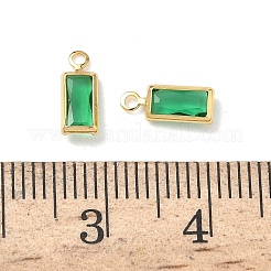 Messing Glas Anhänger / charms&nbsp;KK-Z136-13G-01