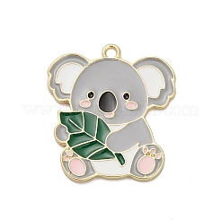 Pendentifs d'émail en alliage&nbsp;ENAM-A011-03B-G