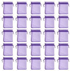 50 stücke organza taschen schmuck lagerung beutel hochzeit favor partei mesh kordelzug geschenk&nbsp;OP-TA0001-16A