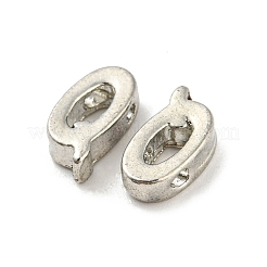 Platinierte Legierungsperlen&nbsp;PALLOY-CJC0001-64P-Q