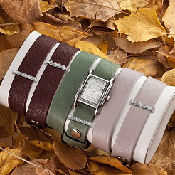 10pcs 10 Stil Rechteck Legierung Uhrenarmband Charms Set mit Kristall Strass&nbsp;FIND-DC0004-57