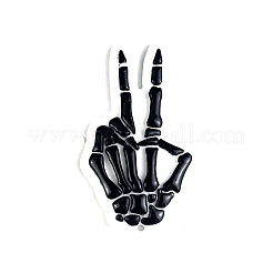 Stampi in silicone ciondolo tema teschio fai da te&nbsp;SIMO-H010-07D