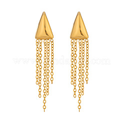 Ohrstecker mit Quaste aus 304 Edelstahl für Damen&nbsp;YQ6135