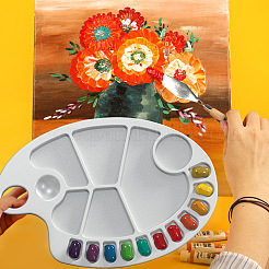 DIY Malpalette Silikonformen&nbsp;DIY-K058-05