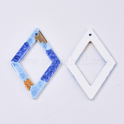 Porcelaine main gros pendentifs&nbsp;PORC-S501-012G
