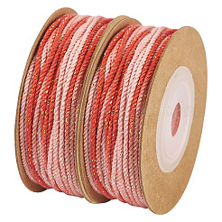 2 Rolle Segment gefärbte Baumwollschnur&nbsp;OCOR-TA0002-95B