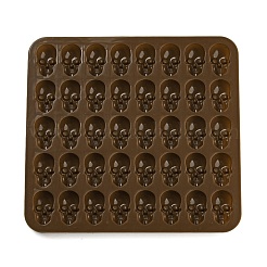 Stampo per fondente con statua in silicone fai da te con teschio di Halloween&nbsp;X1-SIMO-D003-07B