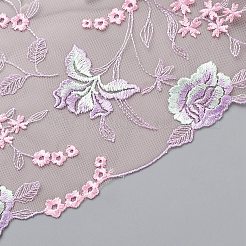 Polyester-Spitzenstickereistoff&nbsp;DIY-WH20025-076B