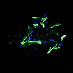Cabochon decoden in resina luminosa e bicolore&nbsp;RESI-Z032-02B