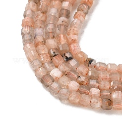 Natürliche sunstone Perlen Stränge&nbsp;G-RM241221-K13