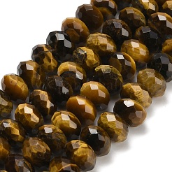 Natürlichen Tigerauge Perlen Stränge&nbsp;G-C259-A01-6x10mm-02