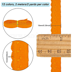 Ruban élastique plat en chinlon&nbsp;EC-BC0001-38
