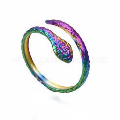 Anneaux de manchette serpent&nbsp;RJEW-N038-032