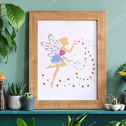 Wiederverwendbare Zeichenschablonen aus Kunststoff&nbsp;DIY-WH0172-326