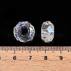 Transparentem Glas European Beads&nbsp;GPDL-N005-D14mm-A01
